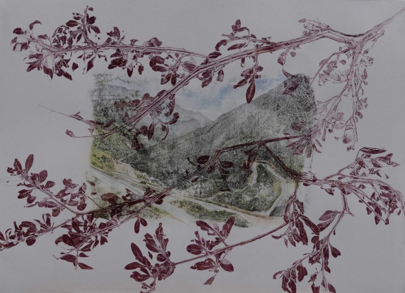 Still life of a landscape